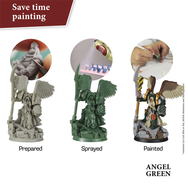 The Army Painter	Colour Primer Angel Green