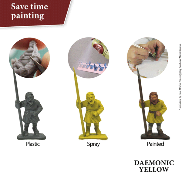 The Army Painter	Colour Primer Daemonic Yellow