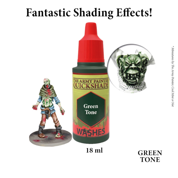 The Army Painter Warpaints Quickshade - Green Tone