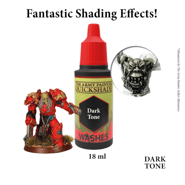 The Army Painter - Warpaints Quickshade Dark Tone