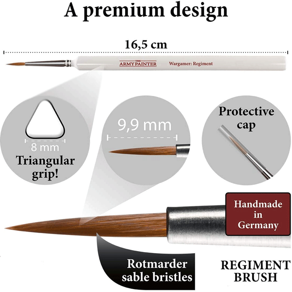 The Army Painter	Regiment Brush