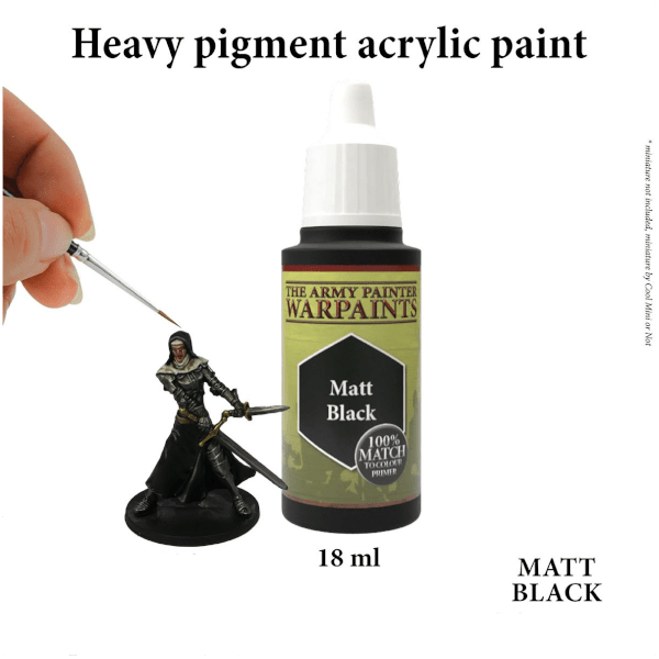 The Army Painter Warpaints - Matt Black