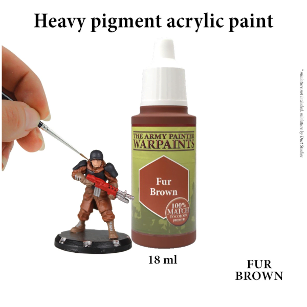 The Army Painter Warpaints - Fur Brown