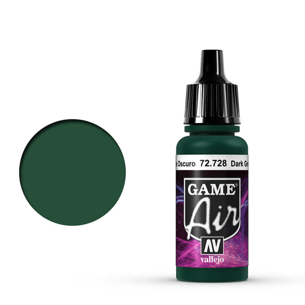 Vallejo Paints Game Air Dark Green 17 mL