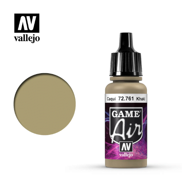 Vallejo Paints Game Air Khaki 17 mL