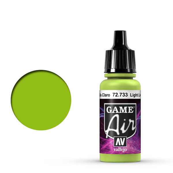 Vallejo Paints Game Air Light Livery Green 17 mL