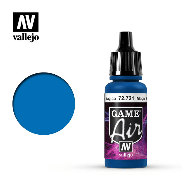 Vallejo Paints Game Air Magic Blue 17 mL