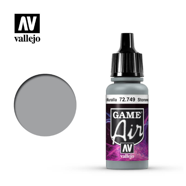 Vallejo Paints Game Air Stonewall Grey 17 mL