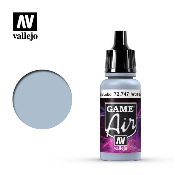 Vallejo Paints Game Air Grey Wolf 17 mL