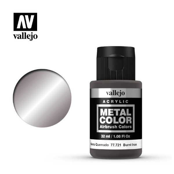 Vallejo Paints Metal Color Burnt Iron