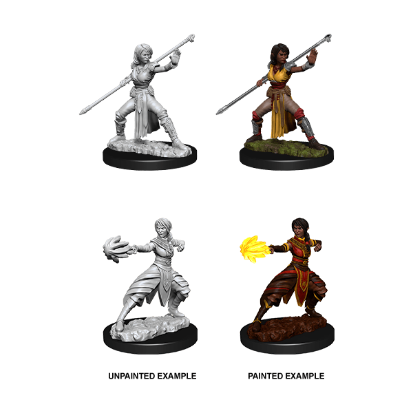 D&D Nolzur's Marvelous Unpainted Miniatures: Wave 10: Female Half-Elf Monk