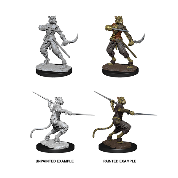 D&D Nolzur's Marvelous Unpainted Miniatures: Wave 7: Male Tabaxi Rogue