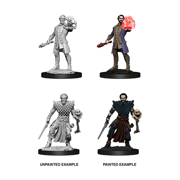 D&D Nolzur's Marvelous Unpainted Miniatures: Wave 10: Human Male Warlock