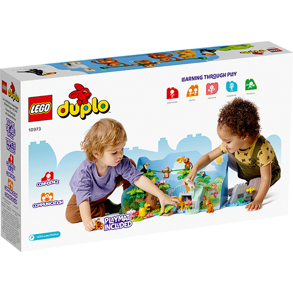 Discontinued LEGO® DUPLO® 10973 Wild Animals of South America