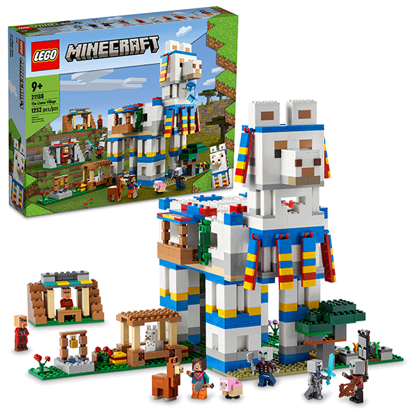 Discontinued LEGO® Minecraft 21188 The Llama Village