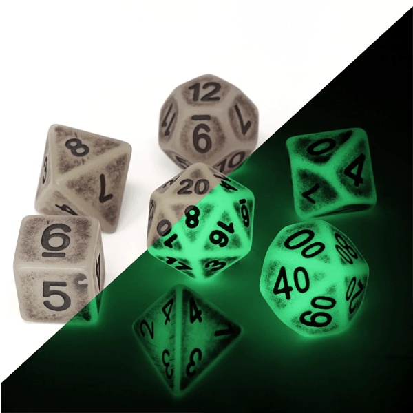 Die Hard Dice Polymer 7 Piece RPG Set - Spectral Ancient