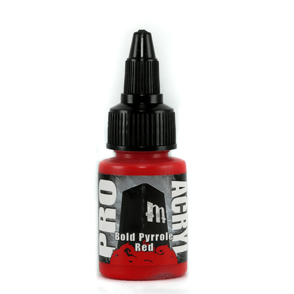 003-Pro Acryl Bold Pyrrole Red