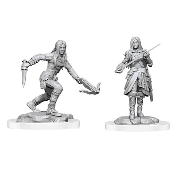 D&D Nolzur's Marvelous Miniatures: Wave 17: Half-Elf Rogue Female