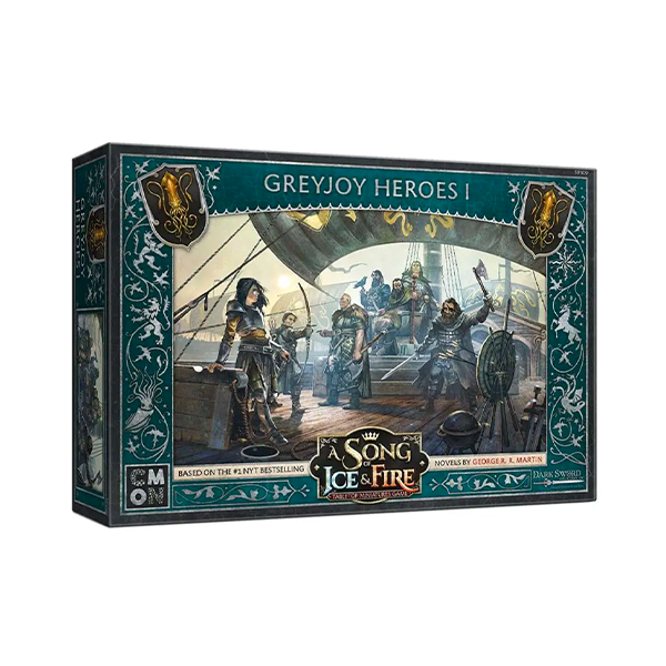 A Song of Ice and Fire: Greyjoy Heroes Box 1 | JR Toy Company