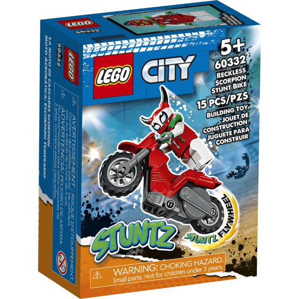 LEGO® City 60332 Reckless Scorpion Stunt Bike