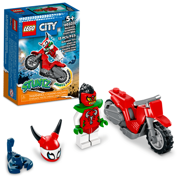 LEGO® City 60332 Reckless Scorpion Stunt Bike