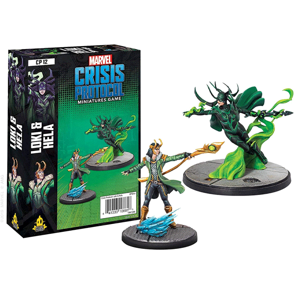 Marvel: Crisis Protocol Loki and Hela Character Pack