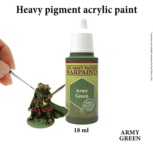 The Army Painter	Warpaints - Army Green