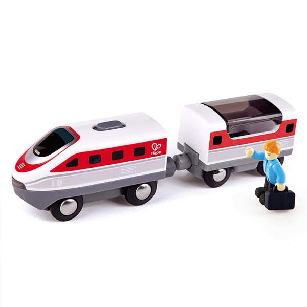 Hape Intercity Battery Powered Train Set JR Toy Company