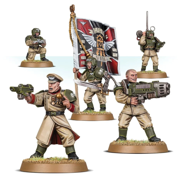 Warhammer 40,000: Astra Militarum Cadian Command Squad