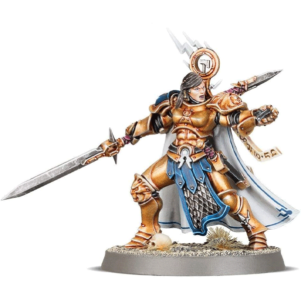 Discontinued Warhammer Age of Sigmar: Knight Questor Larissa Shadowstalker