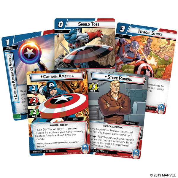 Marvel Champions: The Card Game - Captain America Hero Pack