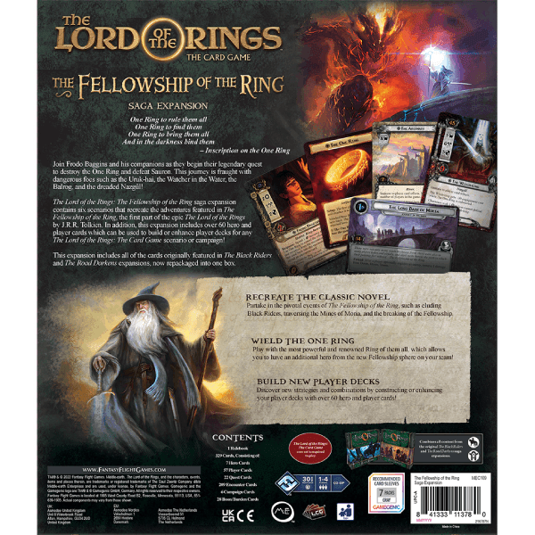 The Lord of the Rings: The Card Game - The Fellowship of the Ring Saga Expansion