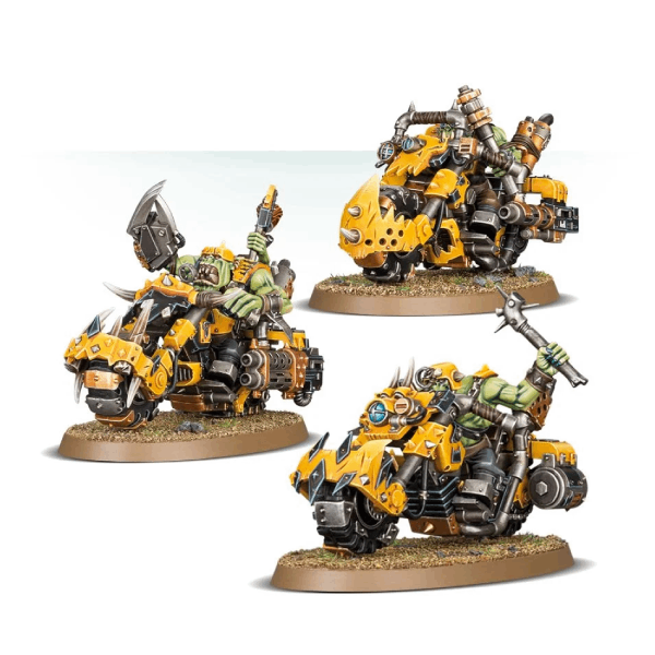 Warhammer 40,000: Ork Warbiker Mob