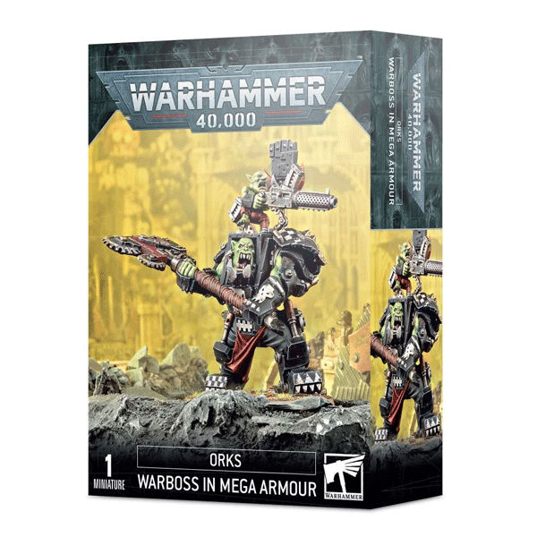 Warhammer 40,000: Orks Warboss in Mega Armour