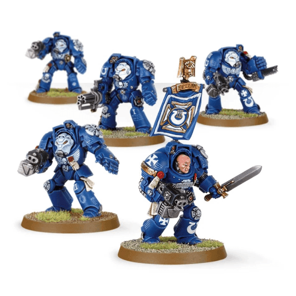 Discontinued Warhammer 40,000: Space Marines Terminator Squad