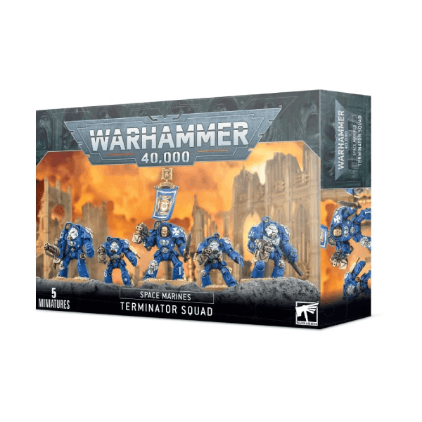 Discontinued Warhammer 40,000: Space Marines Terminator Squad