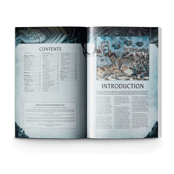 Discontinued Warhammer 40,000: Space Wolves Codex