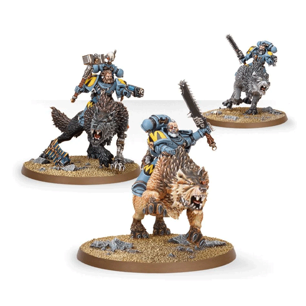 Warhammer 40,000: Space Wolves Thunderwolf Cavalry