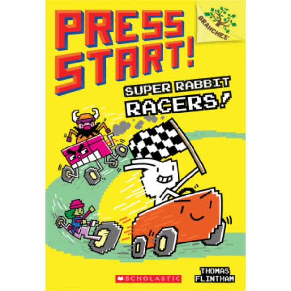 Super Rabbit Racers! A Branches Book (Press Start! #3)