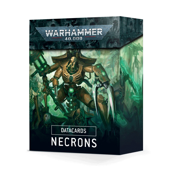 Discontinued Warhammer 40,000: Necrons: Datacards