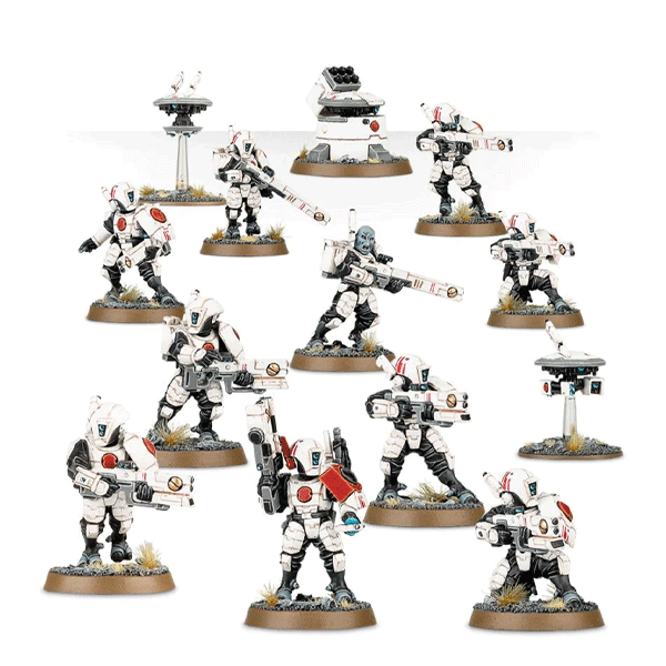 Warhammer 40,000: T'au Empire Fire Warriors Strike Team