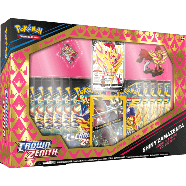 Pokémon TCG: Sword & Shield 12.5 Crown Zenith Premium Figure Collection - Shiny Zamazenta