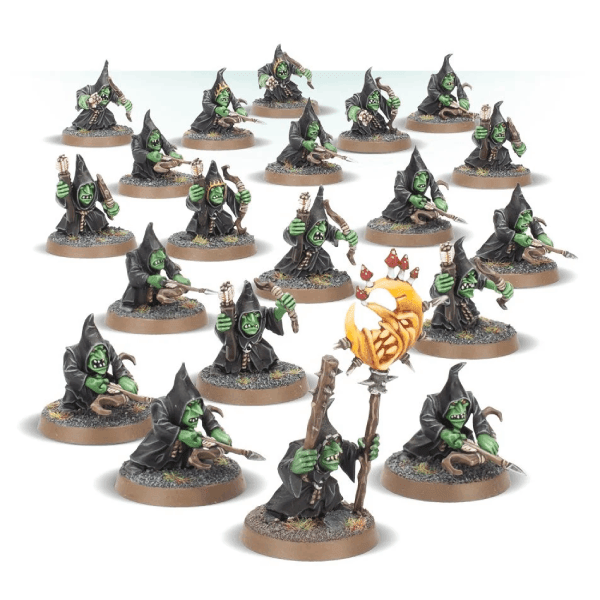 Discontinued Warhammer Age of Sigmar: Gloomsprite Gitz Grotz