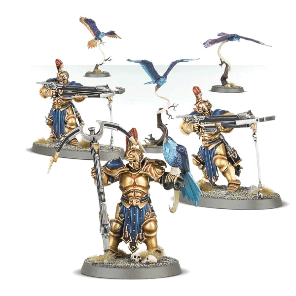 Warhammer Age of Sigmar: Vanguard-Raptors With Longstrike Crossbows & Aetherwings