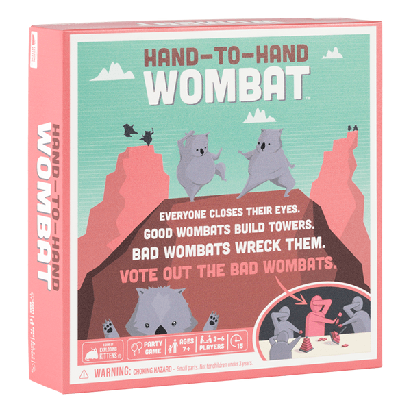 Exploding Kittens: Hand-To-Hand Wombat Game