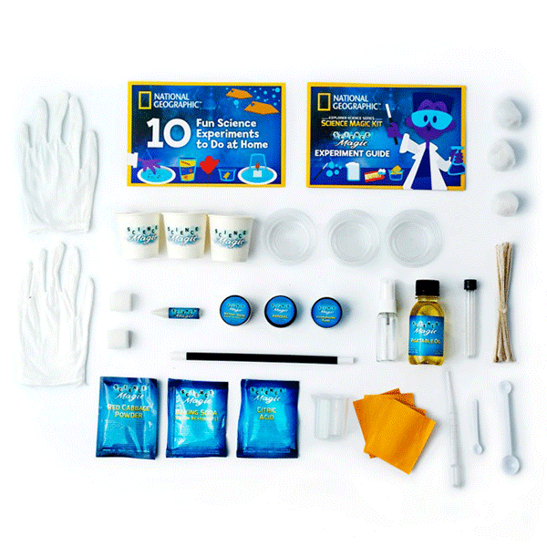 National Geographic Science Magic Kit (25 Tricks and Experiments)