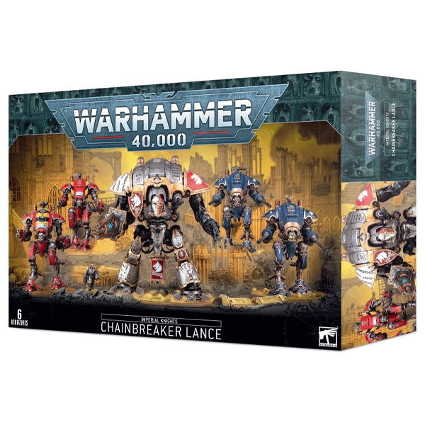 Discontinued Warhammer 40,000: Battleforce: Imperial Knights – Chainbreaker Lance