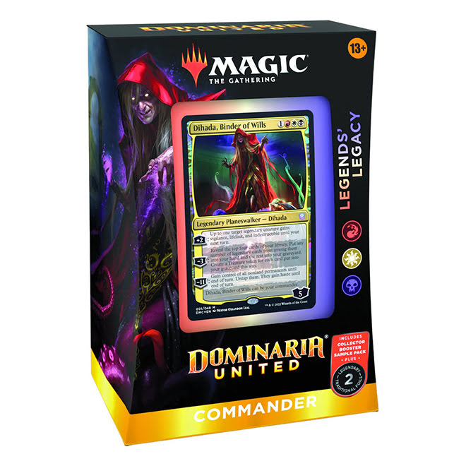 Magic the Gathering: Dominaria United Commander Deck - Legends' Legacy