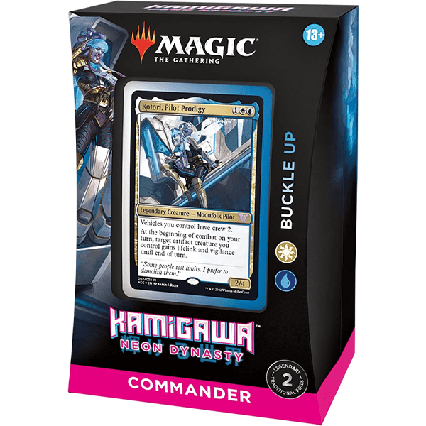 Magic the Gathering: Kamigawa Neon Dynasty Commander Deck - Buckle Up