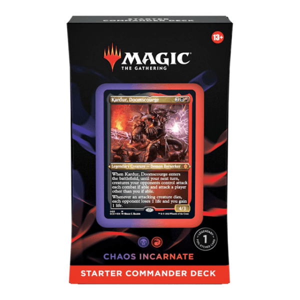 Magic the Gathering: Starter Commander Deck - Chaos Incarnate